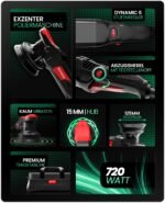 Menzerna Poliermaschinen-Set MZ-XR 720W – 3-Stufen Politur – Bild 3