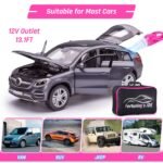 47-teiliges Autodetailing-Set mit Staubsauger – Rosa – Bild 7