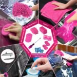 47-teiliges Autodetailing-Set mit Staubsauger – Rosa – Bild 6