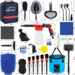 AUTODECO 42-teiliges Autowasch-Set mit Schaumpistole – Bild 8