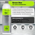Koch Chemie Autopflege-Set 3x1L – Green Star, Snow Foam & Shine – Bild 4