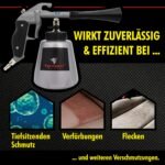 ABACUS Tornador Black Set mit Polster- & Lederreiniger – Bild 4